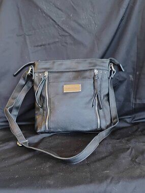 Black Franco Sarto Shoulder Bag